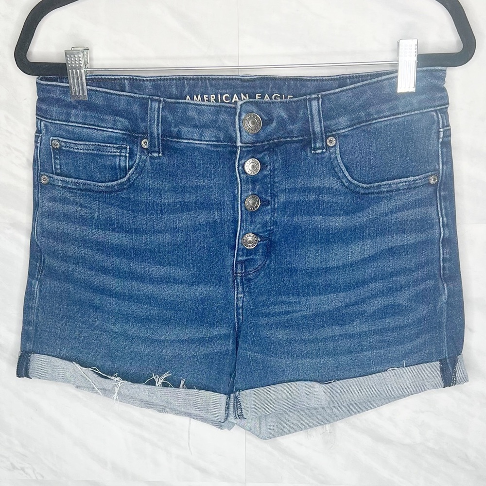 AEO MIDI Jeans Shorts 12